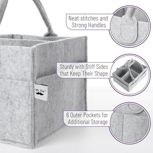 Mr Pen Baby Diaper Caddy Organizer 2 Pack