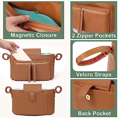 MOMINSIDE Baby Diaper Caddy Organizer Stroller Car Storage
