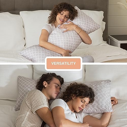 Pharmedoc Bear Hug Body Pillow for Comfort and Support