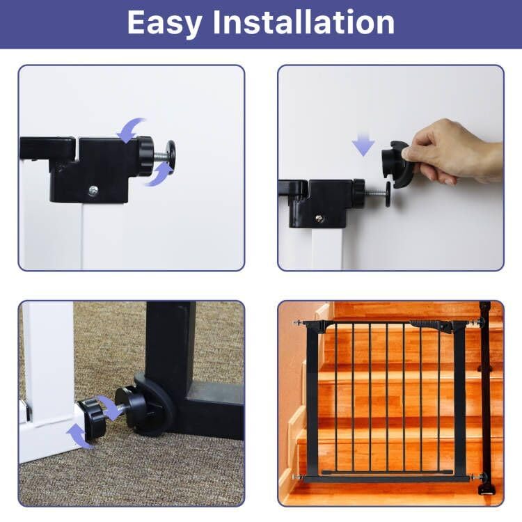 Universal Banister Adapter Kit 2 Pack - Black