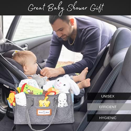 BabyBliss Diaper Caddy with Storage and Car Organizer
