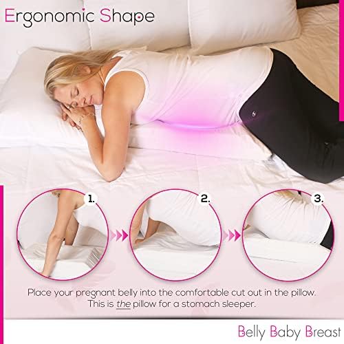 Belly Baby Breast Pillow for Stomach Sleepers 1