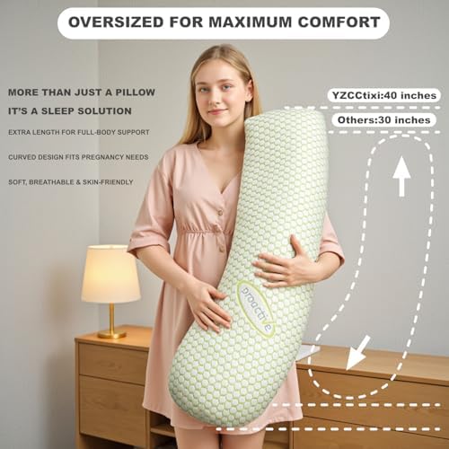 YZCCtixi Pregnancy Pillow - Full Body Maternity Support
