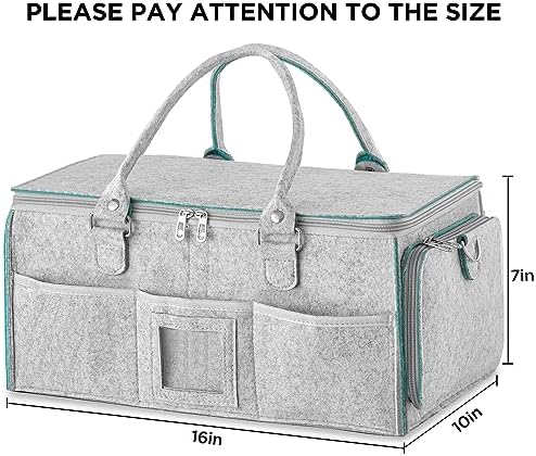 HBlife Baby Diaper Caddy Organizer Green