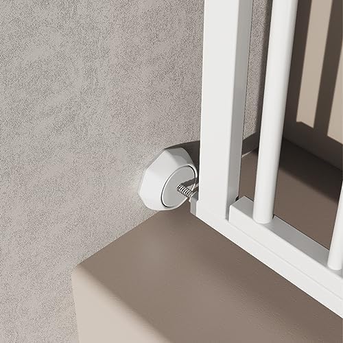 ICERO Baby Gate Wall Protector - 4 Pack White