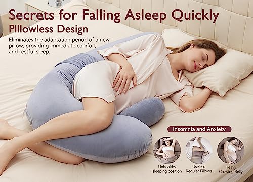 Momcozy Pregnancy Pillow with Adjustable Wedge