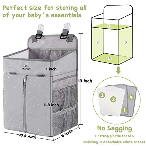MATEIN Hanging Diaper Caddy - Durable Portable Organized