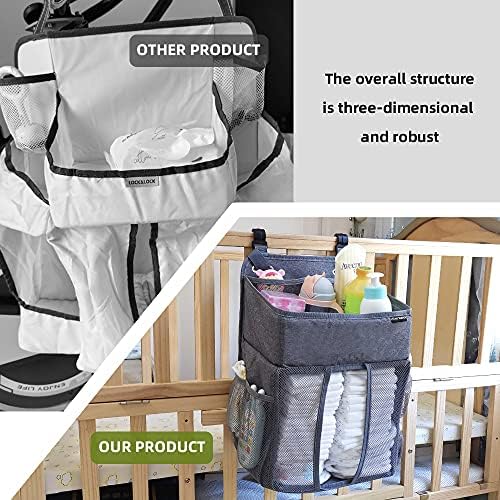 Clearworld Hanging Diaper Caddy Organizer for Changing Table and Crib