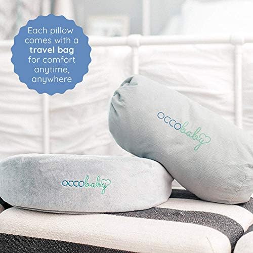 OCCObaby Pregnancy Wedge Pillow for Belly Support and Comfort