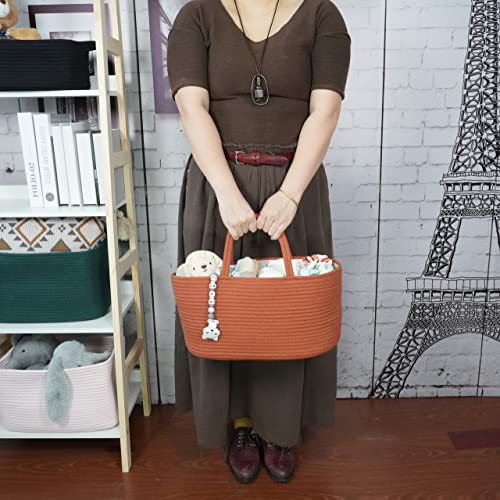 Large Baby Diaper Caddy Organizer for Nursery Storage