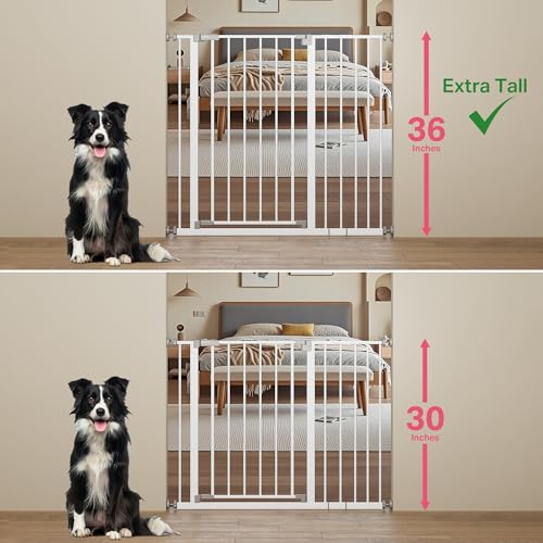 InnoTruth 36 Extra Tall Baby Gate with Dual Lock