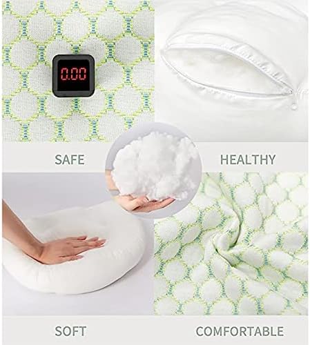 WMM Pregnancy Pillow with Adjustable Support - Pink Small