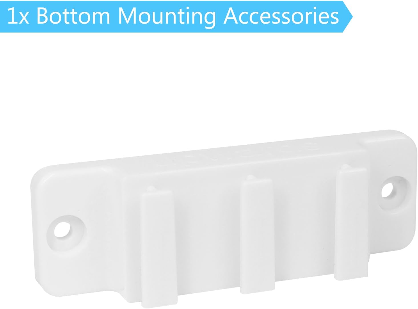 KISKIZ Retractable Baby Gate Parts Kit White