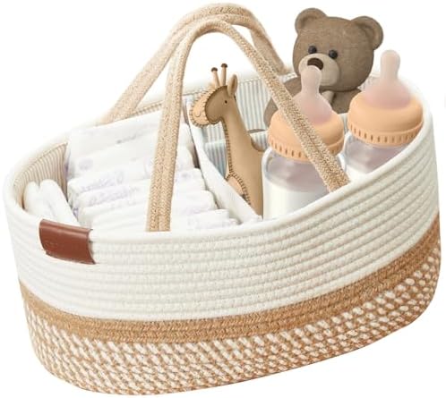 DECOMOMO Extra Large Diaper Caddy Organizer