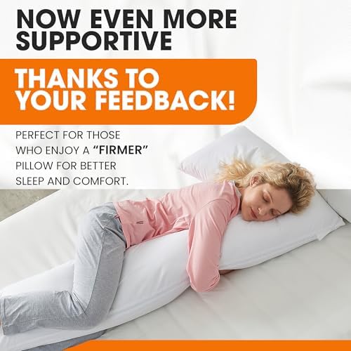 Cheer Collection L Shaped Pregnancy Body Pillow