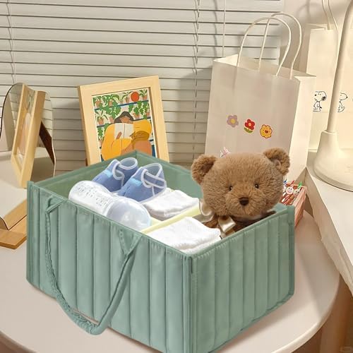 Baby Diaper Caddy Organizer Storage Basket