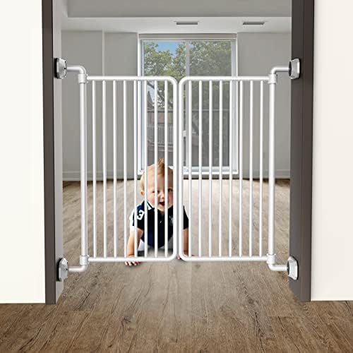 ICERO Baby Gate Wall Protector 4 Pack White 1