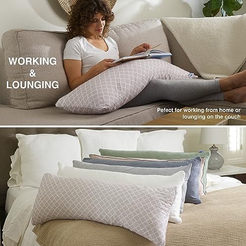 Pharmedoc Bear Hug Body Pillow for Comfort and Support