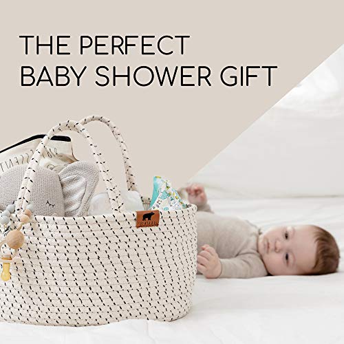 Lu Ken 3 in 1 Diaper Caddy Organizer - Large Baby Tote Bag 1