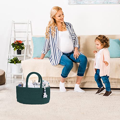XUANGUO Baby Diaper Caddy Organizer Dark Green 1