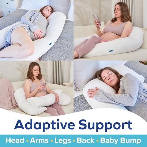 Dr Talbots Moms Pregnancy Pillow - Cool U-Shaped Support