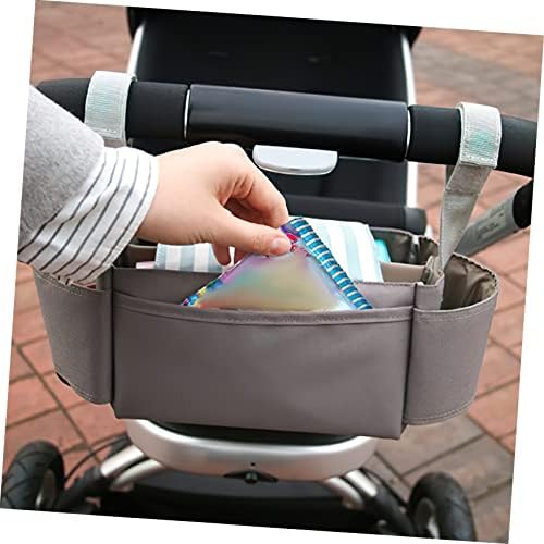 Toddmomy Portable Diaper Organizer Caddy Bag with Handle