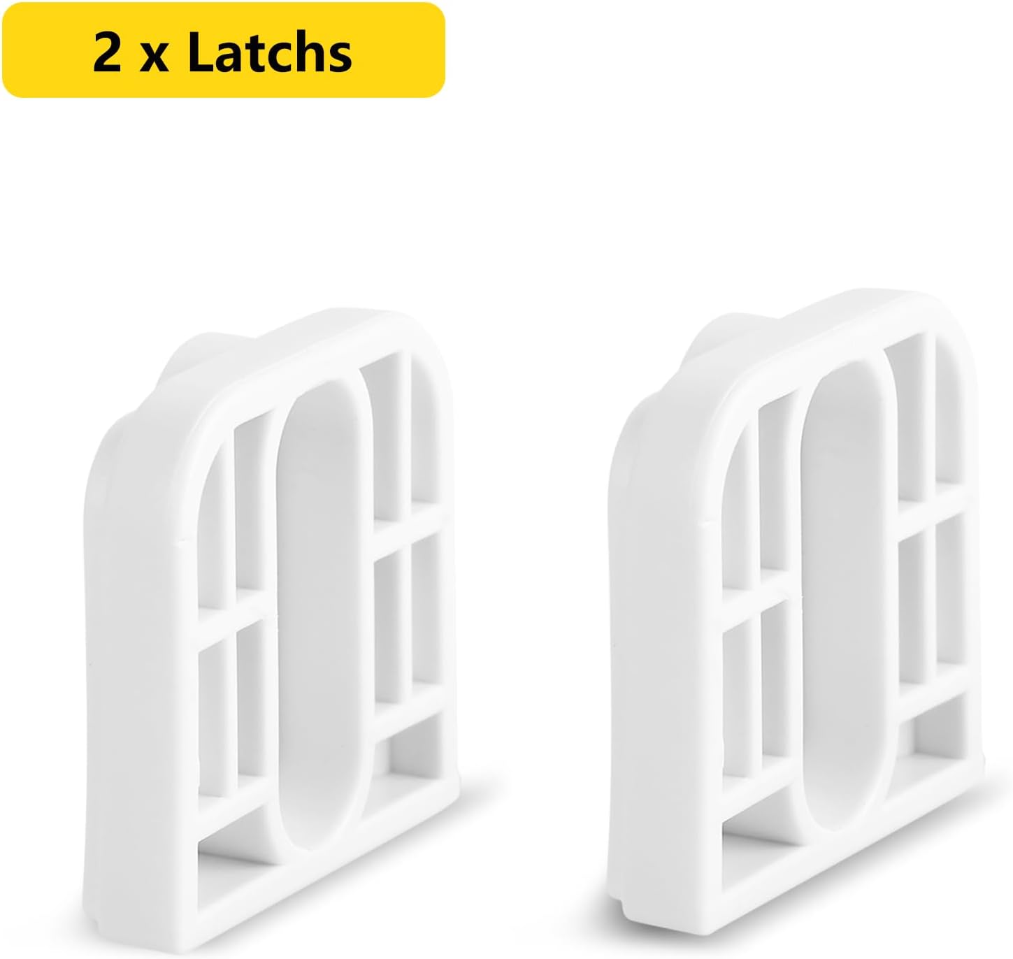 Likzest Retractable Baby Gate Replacement Parts Kit White
