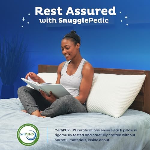 Snuggle-Pedic Body Pillow for Adults - Cozy Supportive Pregnancy Pillow