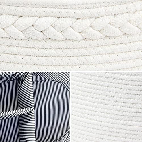 Casaphoria Woven Hamper - Cream White 142x85x71 1