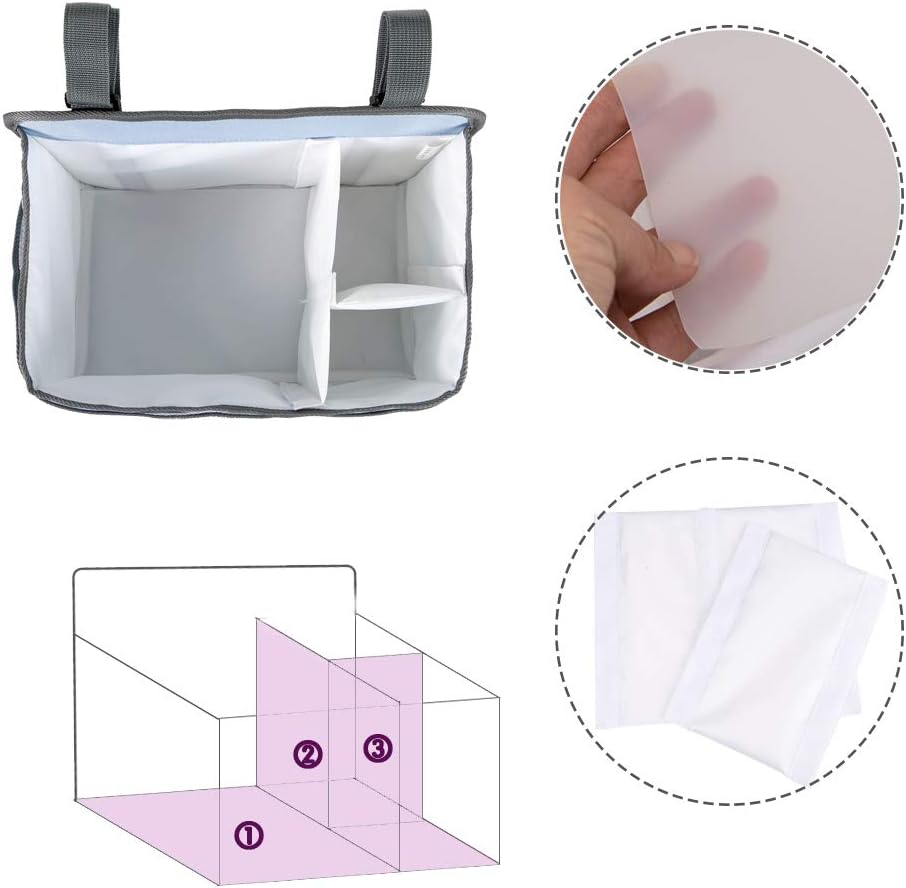 MOMIGO Baby Diaper Caddy Stacker Organizer