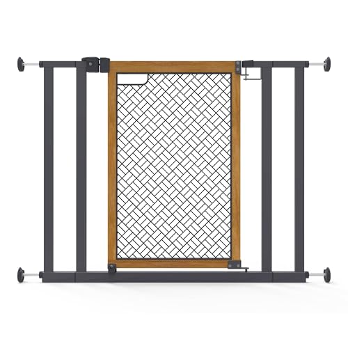 Summer Infant Doorway 36S Safety Pet and Baby Gate - Oak and Metal