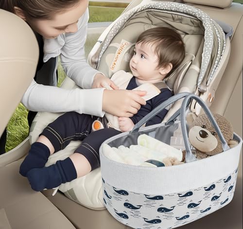 Lemonfilter Baby Diaper Caddy with Handle 1
