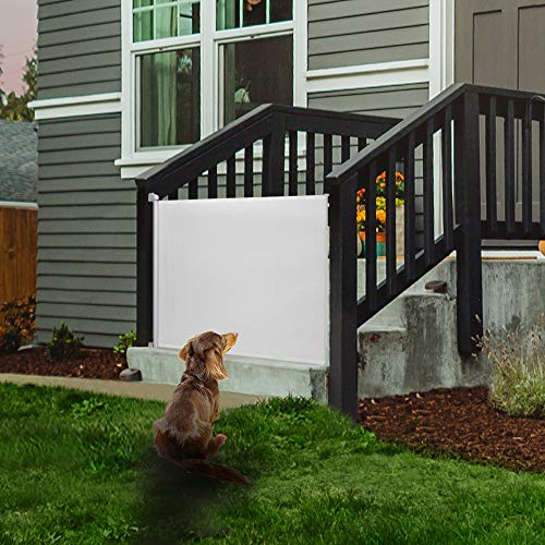 EasyBaby Extra Wide Retractable Baby Gate 33 Tall 71 Wide