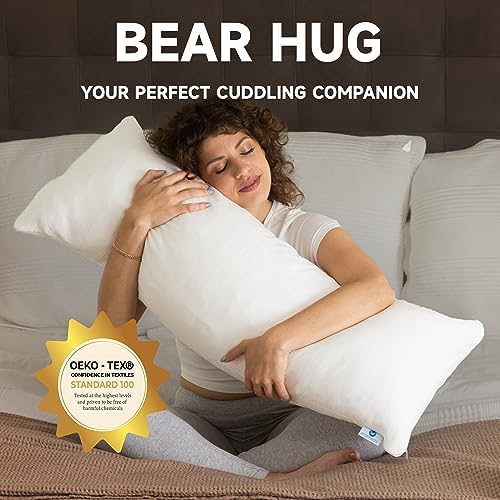 Pharmedoc Bear Hug Body Pillow for Pregnancy and Side Sleep 1