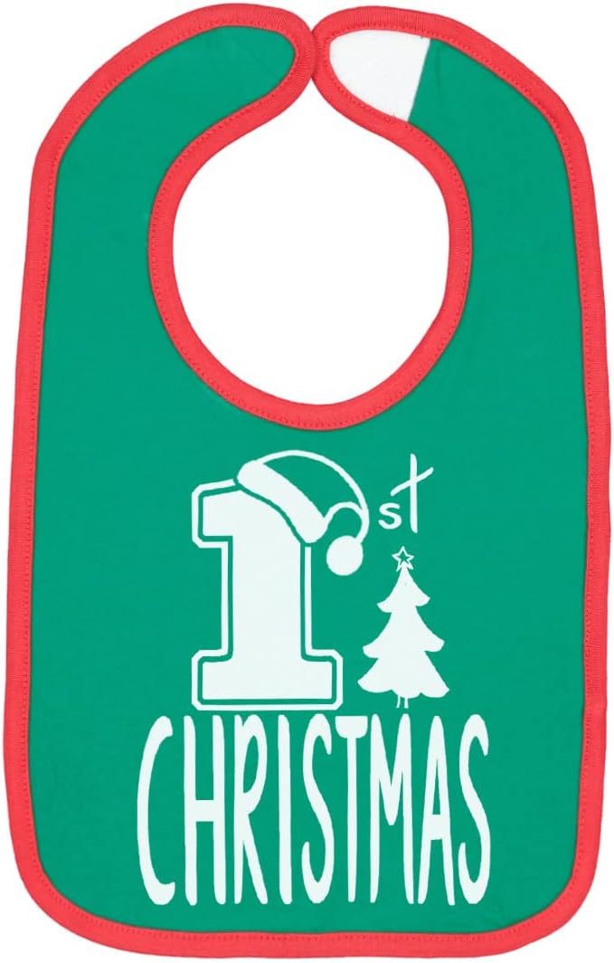 Aidens Corner Christmas Bib Set for Babies