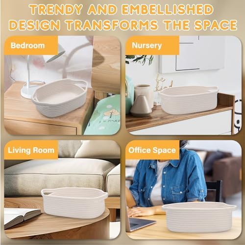 Luxury Little Diaper Caddy with 5 Rectangular Baskets
