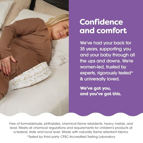 Boppy Pregnancy Pillow Wedge with Cover Taupe