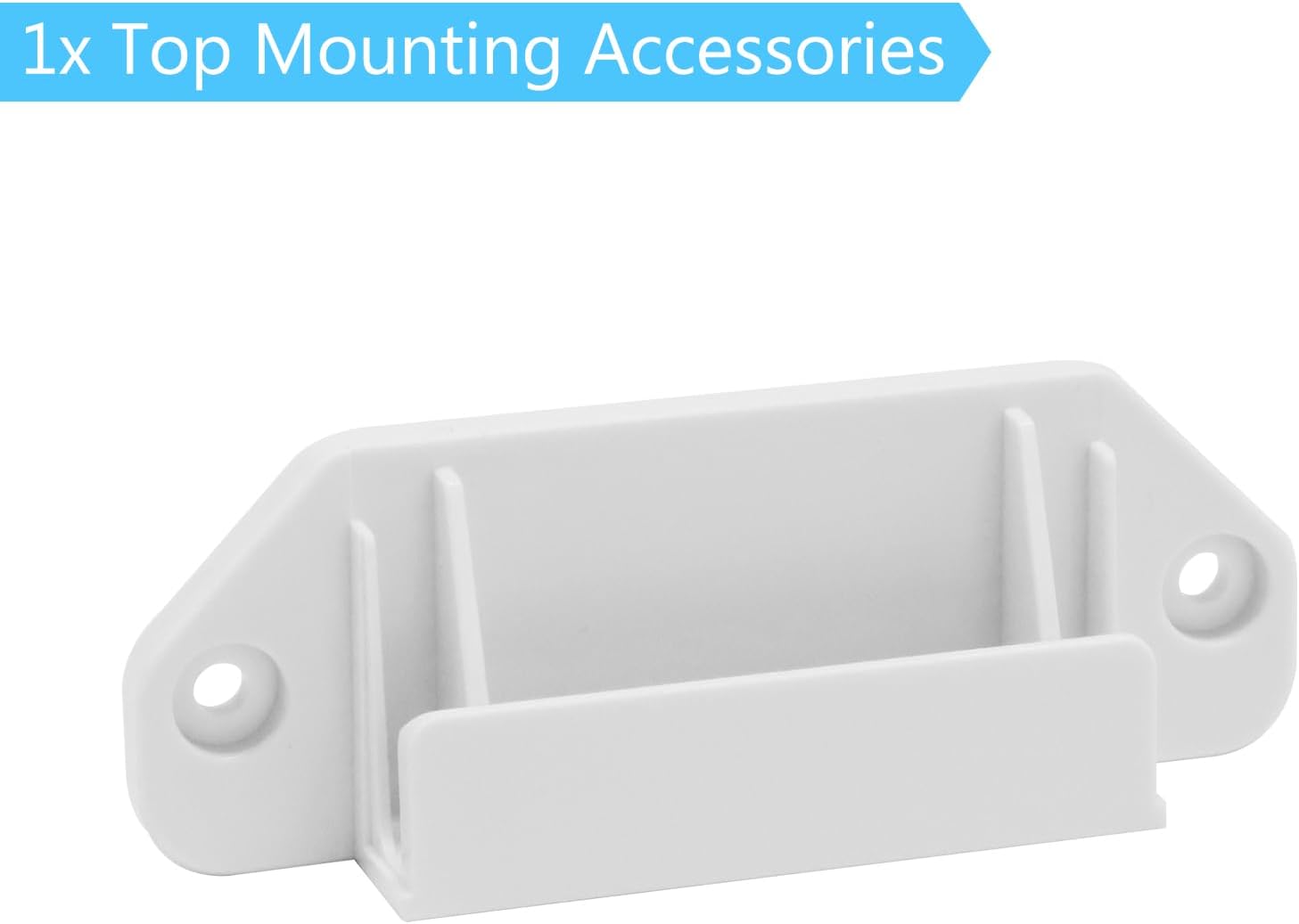 KISKIZ Retractable Baby Gate Parts Kit White