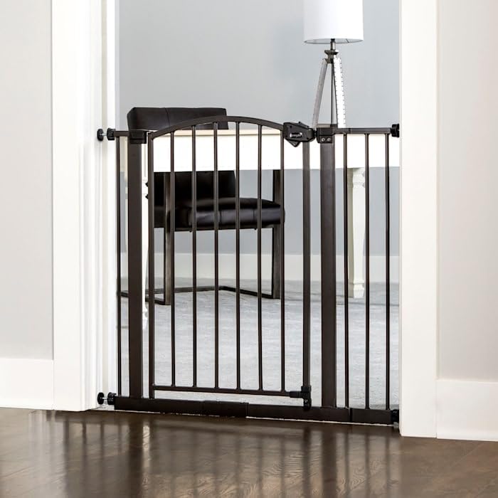 Regalo 35-Inch Super Wide Baby Gate with Extensions and Mounting Kit