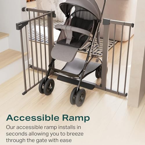 Cumbor Extra Wide Baby Gate for Doorways and Stairs