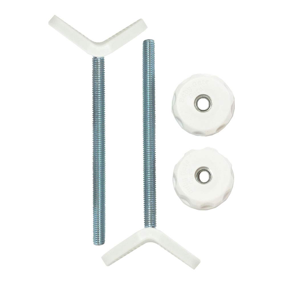 Extra Long M8 Stair Banister Adapter Y-Spindle Rods 2 Pack
