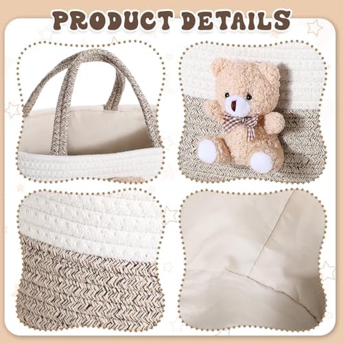 FoldTier Bear Diaper Caddy Organizer with Handle