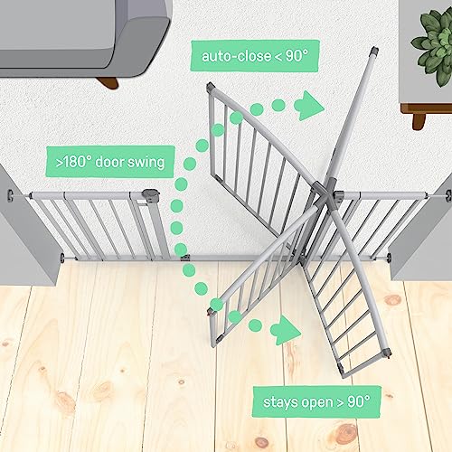 Summer Infant Extra Tall Wide Safety Gate - Gray