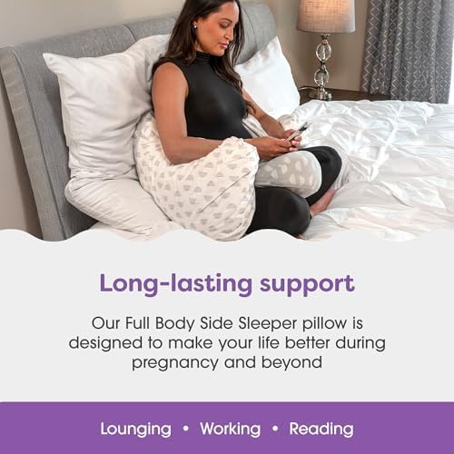 Boppy Full Body Side Sleeper Pregnancy Pillow Combo