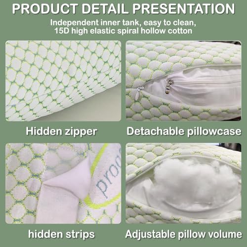 Oskeray Pregnancy Pillow with Adjustable Cover 1