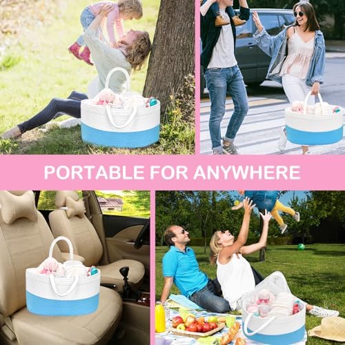 ABenkle X-Large Diaper Caddy Organizer with Removable Dividers 1