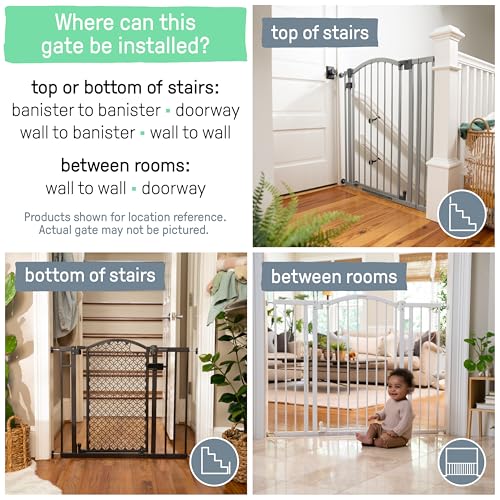 Summer Infant Extra Tall Decor Safety Gate - Gray 1