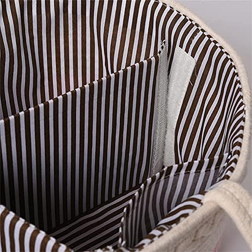 Lmbabter Stylish Diaper Caddy Organizer with Removable Dividers