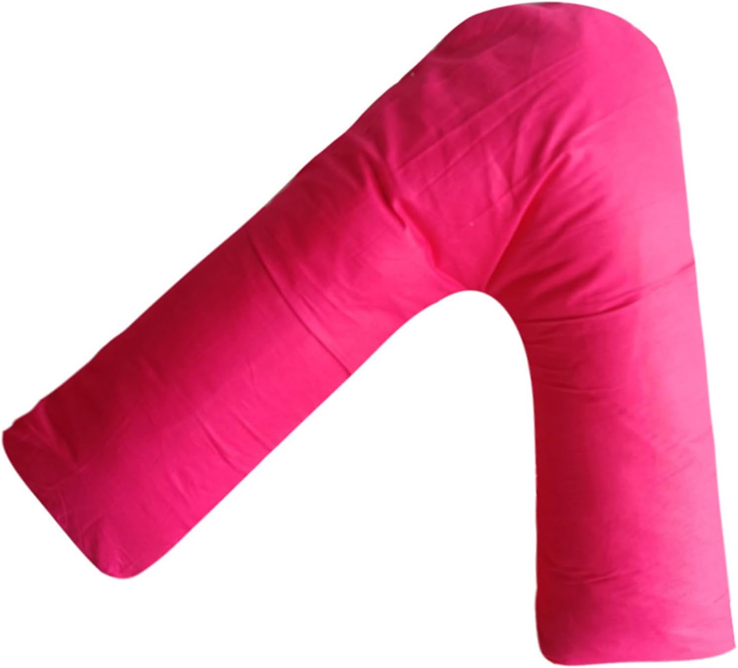 Orthopedic V Pillow with Removable Cover for Pregnancy and Back Support