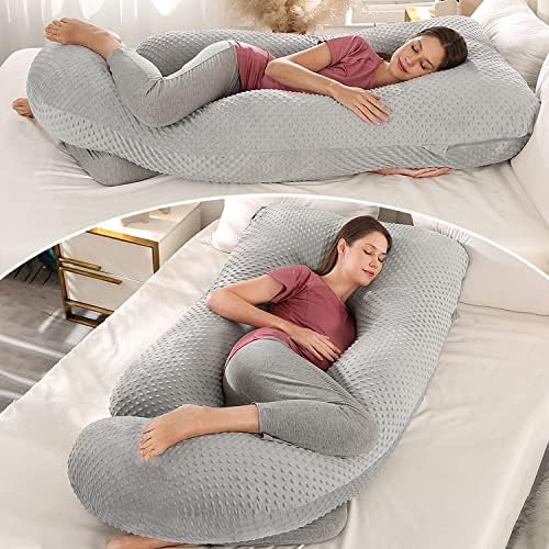Elover Pregnancy Pillow 60inch Full Body Maternity Support
